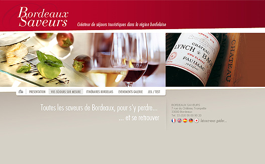 2 Homepage pour site Internet