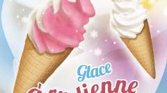 Décor de machine à glace